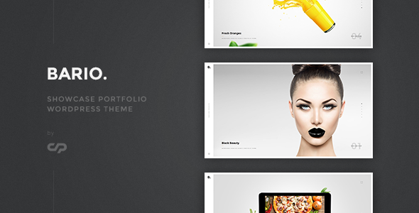 Bario - Showcase Portfolio WordPress Theme Logo