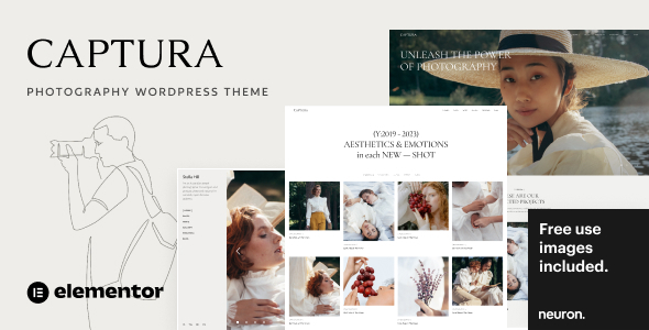 Captura - Photography Portfolio WordPress Theme Logo