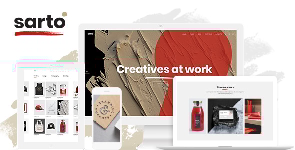 Sarto - Web Design & Creative Agency WordPress Theme Logo