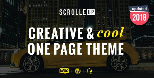 ScrolleUP - Creative One Page WordPress Theme Logo