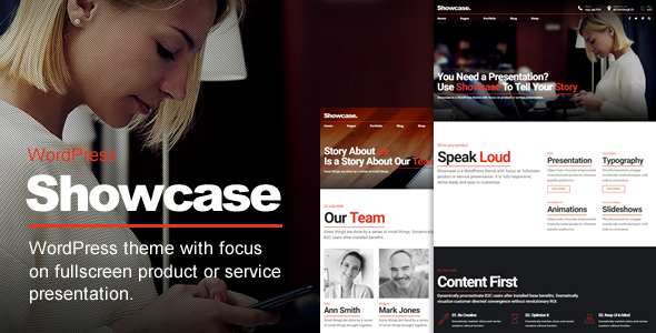 Showcase - Fullscreen Slides Wordpress Theme Logo