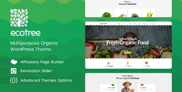 Ecotree - Organic Food WordPress Theme Logo